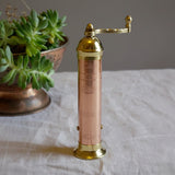 Greek Pepper Mill - Handle - Copper & Brass