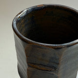 Cylinder Vase - Bamboo Faceted • May25 • TH1004