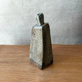 Angular Bottle Vase - Wood Fired - Small