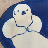 Blue & White Platter - Otter • Oct24