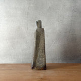 Angular Bottle Vase - Wood Fired - Small