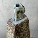 Angular Bottle Vase - Wood Fired - Small