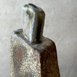Angular Bottle Vase - Wood Fired - Small