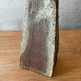 Angular Bottle Vase - Wood Fired - Small
