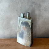 Angular Bottle Vase - Wood Fired - Tall