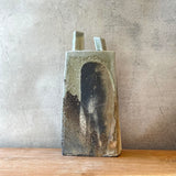 Angular Bottle Vase - Wood Fired - Tall