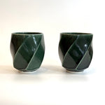"Oribe" Cups - Twist Faceted • May25 • TH1101