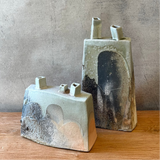 Angular Bottle Vases (Pair) - Wide & Tall