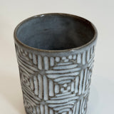 "Straw White" Cups - Carved • May25 • TH1103