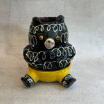 Squiggle Bear "Pants" Pot - Yellow Pants • Oct24