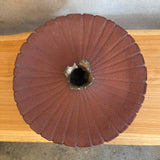 "Lotus Pod" Vase in Ruby