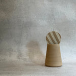 "Circle/Stripe Vase, 2023" - Small