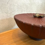 "Lotus Pod" Vase in Ruby