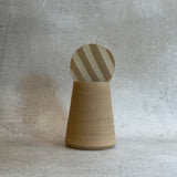 "Circle/Stripe Vase, 2023" - Small