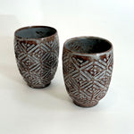 "Shino" Cups - Carved • May25 • TH1106