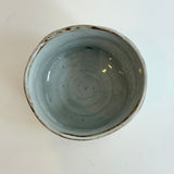 White Chawan (Tea Bowl) - Wave Faceted • May25 • TH1107