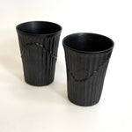 Matte Black Cups - Fluted • May25 • TH1108