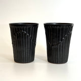Matte Black Cups - Fluted • May25 • TH1108