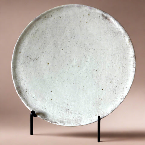 Japanese Flat Plate - White Speckle