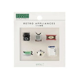 "Retro Appliances" Mini Magnet Set