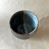 Japanese Ceramic Cup - Two-Tone - Brown/Blue