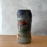 Cylinder Vase - Ash Drip - Medium