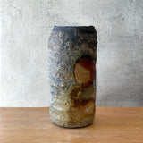 Cylinder Vase - Ash Drip - Medium
