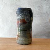 Cylinder Vase - Ash Drip - Medium