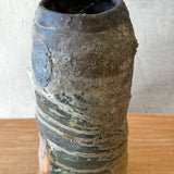 Cylinder Vase - Ash Drip - Medium