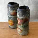 Cylinder Vase - Ash Drip - Medium