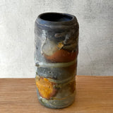 Cylinder Vase - Ash Drip - Medium