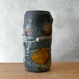 Cylinder Vase - Ash Drip - Medium