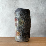 Cylinder Vase - Ash Drip - Medium