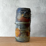 Cylinder Vase - Ash Drip - Medium