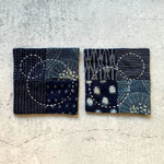 Japanese Coasters (pairs) - Hand Stitched