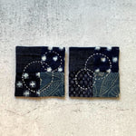 Japanese Coasters (pairs) - Hand Stitched