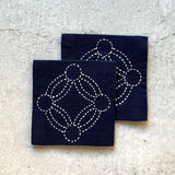 Japanese Coasters (pairs) - Hand Stitched