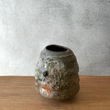 Rounded Vase - Wood Fired - Medium
