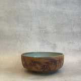 Fruit/Salad Bowl - Chun Glaze - Patterned • Nov24