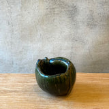 Japanese Oribe Vase - Rounded - Medium