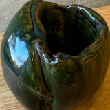 Japanese Oribe Vase - Rounded - Medium