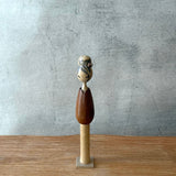 Vintage Kokeshi #111 - "Flower Bun"
