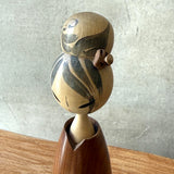 Vintage Kokeshi #111 - "Flower Bun"