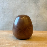 Vintage Wooden "Daruma" Figure - Small