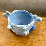 "Blue Frog Trophy" - Ceramic Vessel