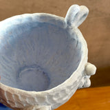 "Blue Frog Trophy" - Ceramic Vessel