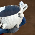 "Blue Frog Trophy" - Ceramic Vessel