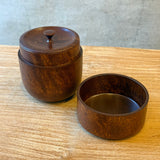 Japanese Vintage Tea Canister - Wooden