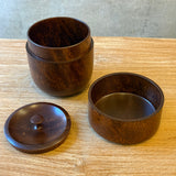 Japanese Vintage Tea Canister - Wooden
