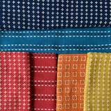 Japanese "Furoshiki" (Wrapping Cloths) - "Sashiko" Stitching